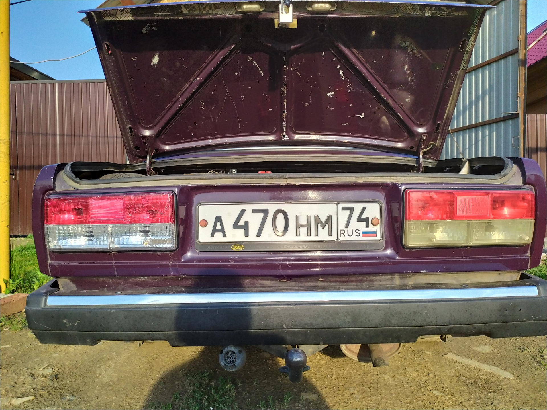 Задние фонари Баку стайл — Lada 21073, 1,6 л, 2001 года | тюнинг | DRIVE2