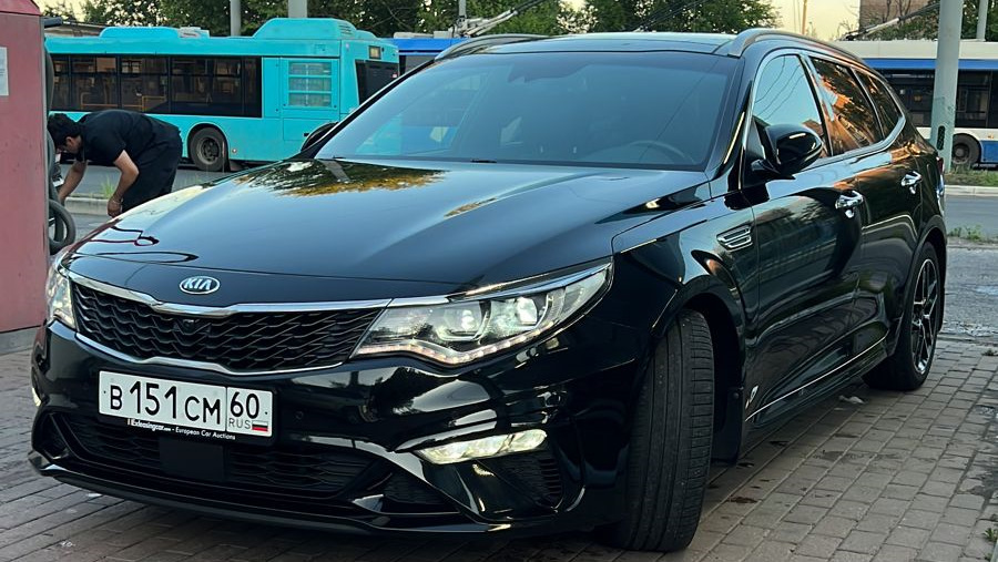 Kia Optima gt line 2017 черная