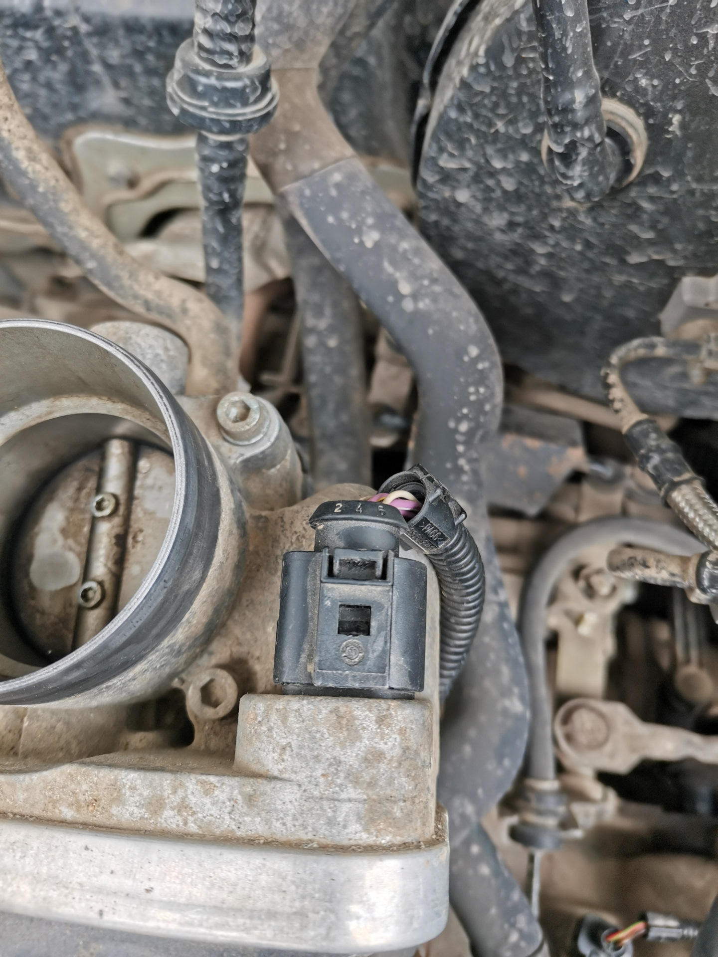 Мини Т. О/ Плавают обороты на прогретый двигатель — Volkswagen Golf Mk4 ...