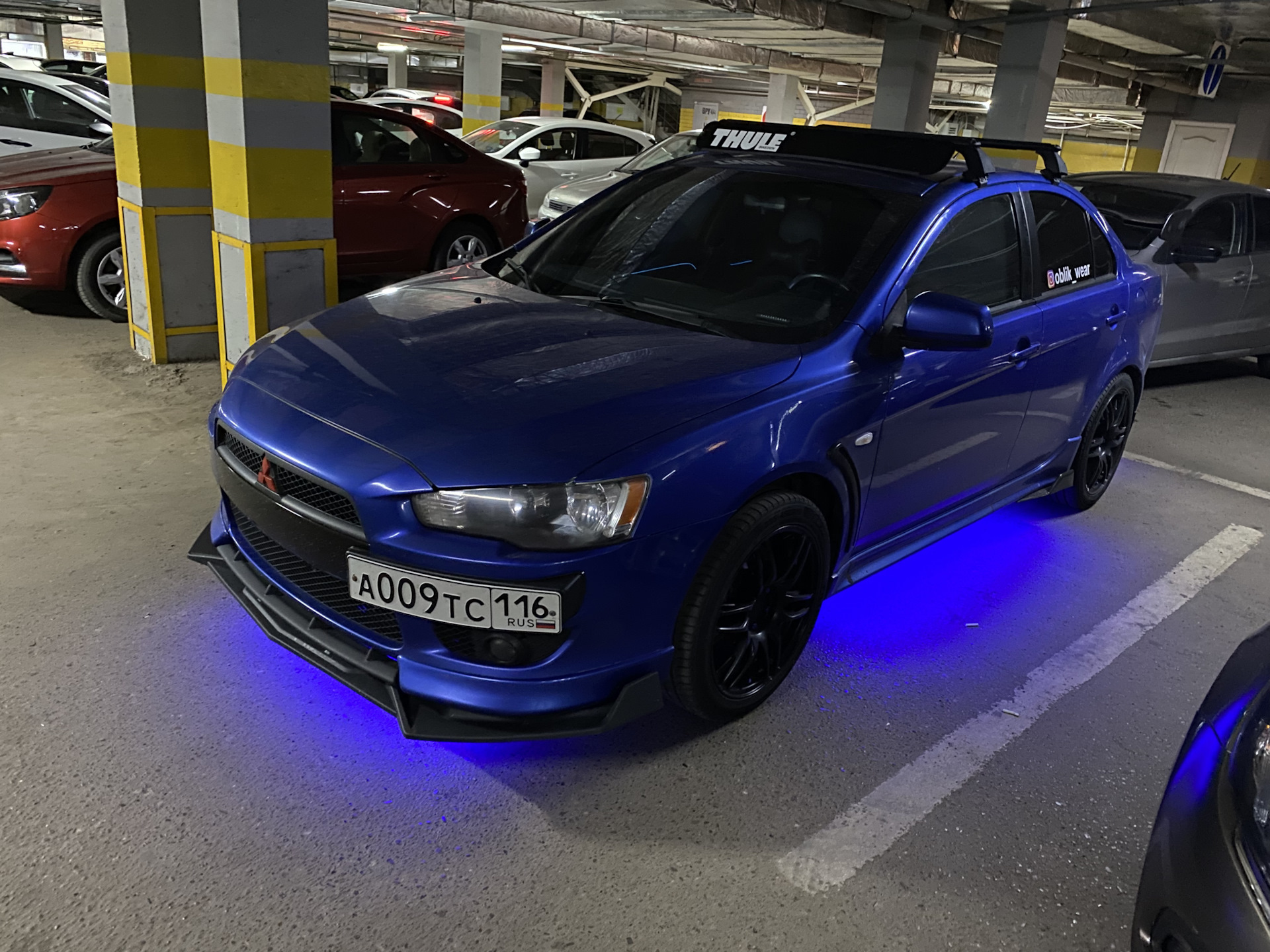 Lancer 10 с подсветкой