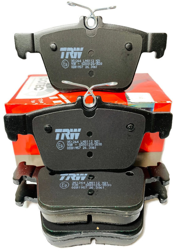 Тормозные колодки задние TRW GDB1957 на Audi A3 (8V), Skoda Kodiaq (1G ...