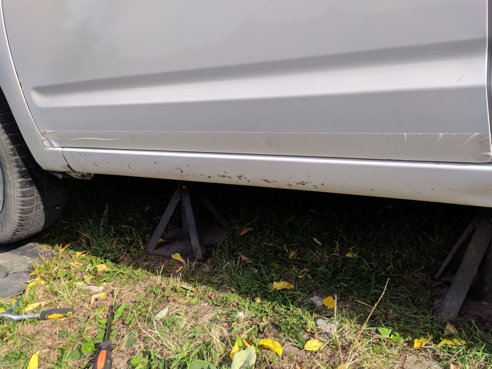 Результат пескоструя — Toyota Prius (20)