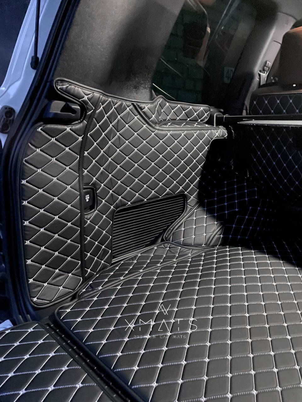 Коврики из экокожи в багажник для Toyota Land Cruiser 200. 3D коврики ...