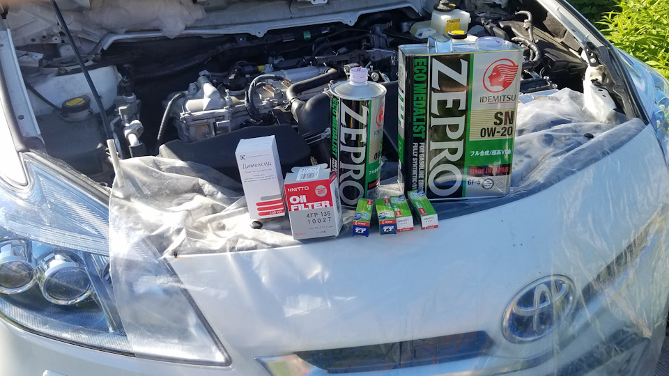 Данная запись лишь эпизод комплексного ТО. — Toyota Prius Plug-in Hybrid (1G)