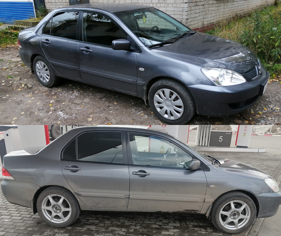16 Литье на лето — Mitsubishi Lancer IX, 1,6 л, 2007 года | колёсные ...