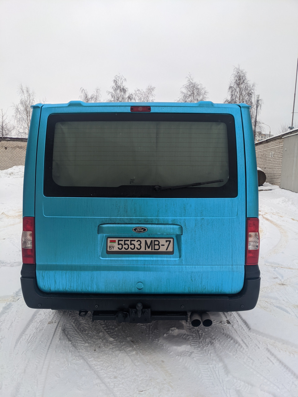 Перевоплощение из серой массы, след серия — Ford Transit (7G), 2,2 л, 2010  года | стайлинг | DRIVE2