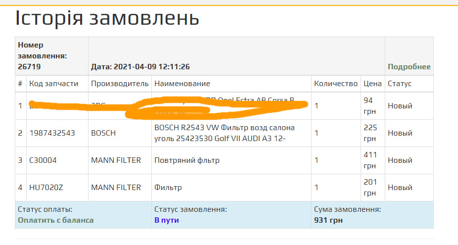 Фото в бортжурнале Volkswagen Golf Variant (Mk7). Запчасти на фото: 1987432543, C30004