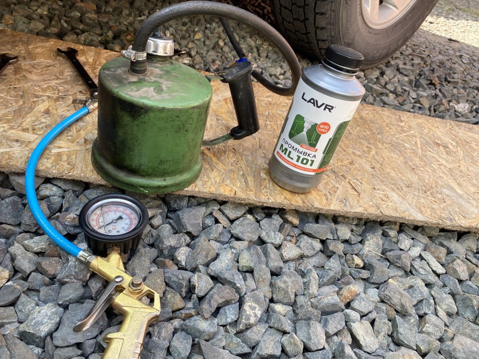 промывка форсунок не снимая — Mitsubishi Pajero Sport (1G), 3 л, 2003 ...