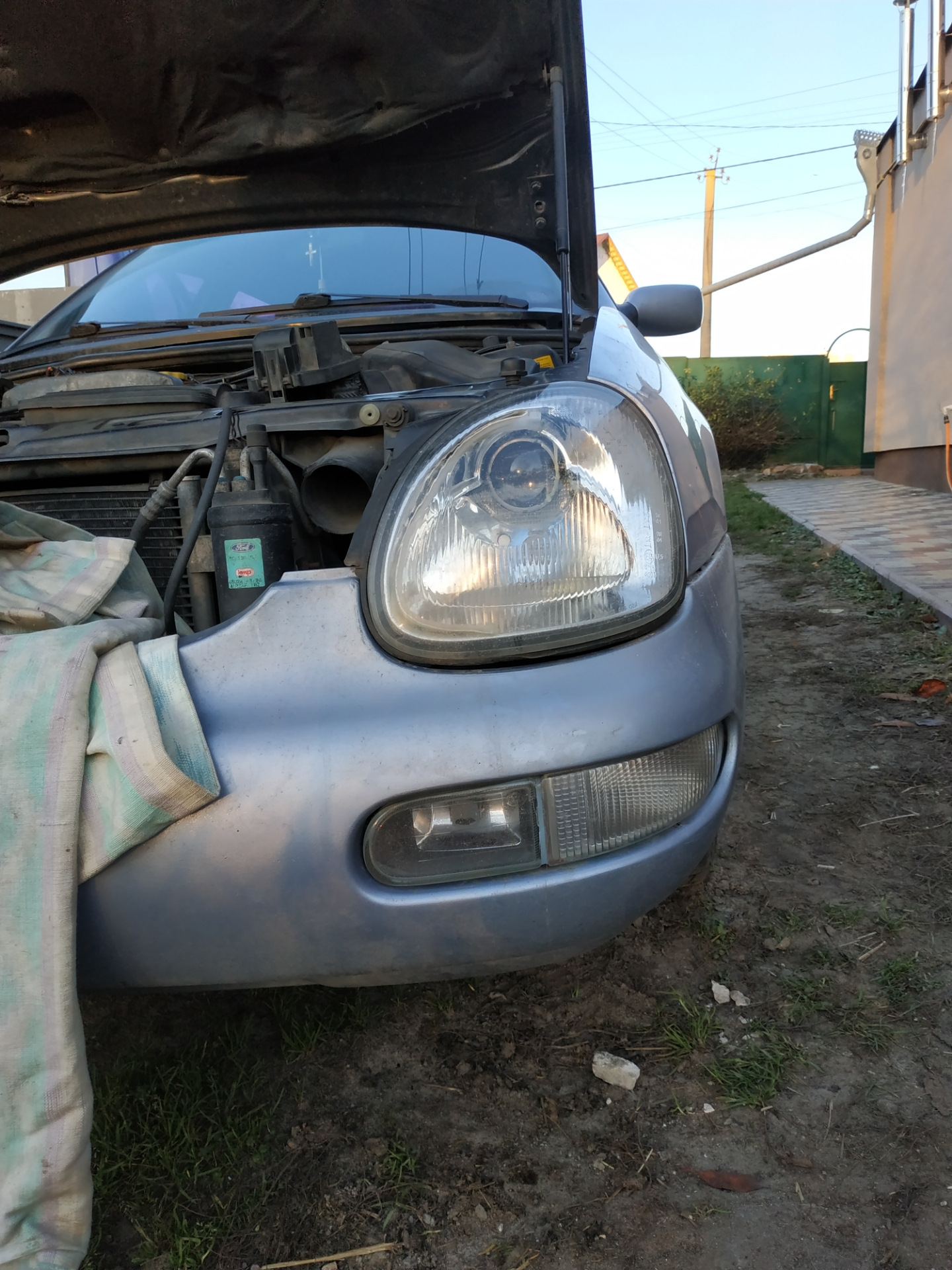 Не горит левая фара — Ford Scorpio II, 2 л, 1995 года | своими руками ...