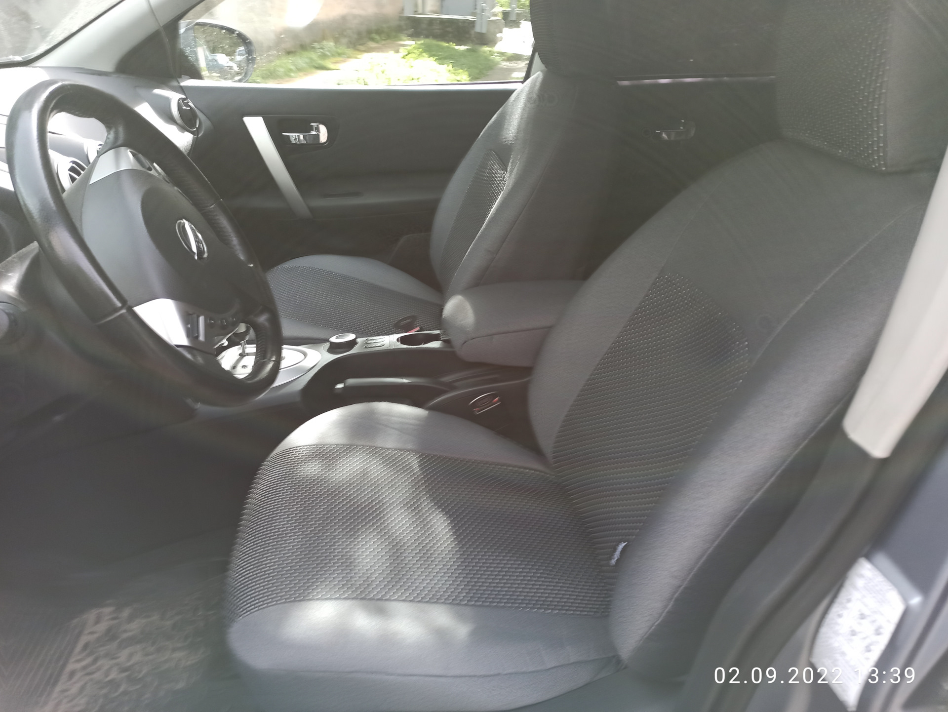 Чехлы на сиденья Ниссан Кашкай j10 рейсталинг. — Nissan Qashqai (1G), 2 ...