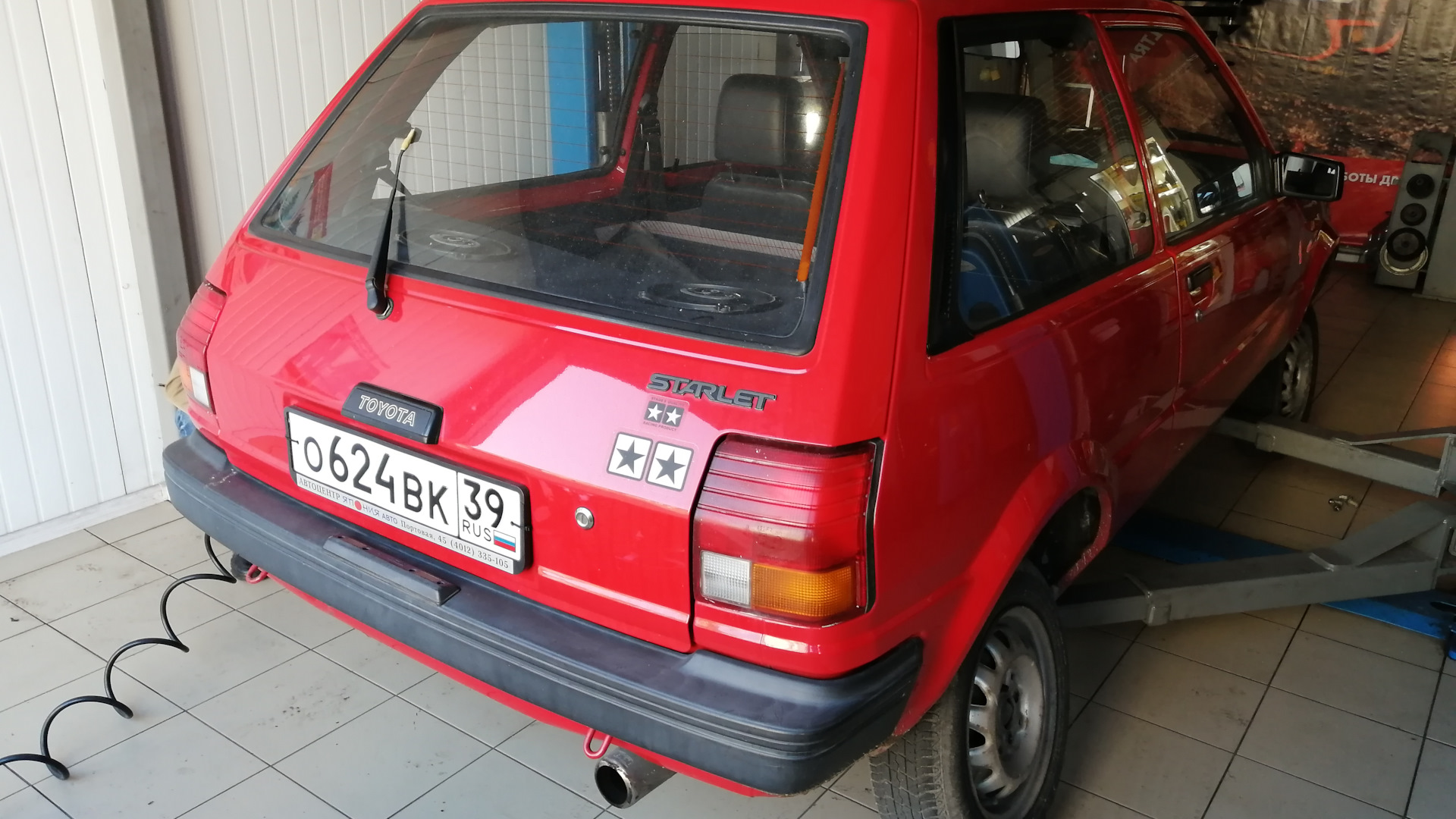 Toyota Starlet (70) 1.0 бензиновый 1988 | Литр ярости)) на DRIVE2