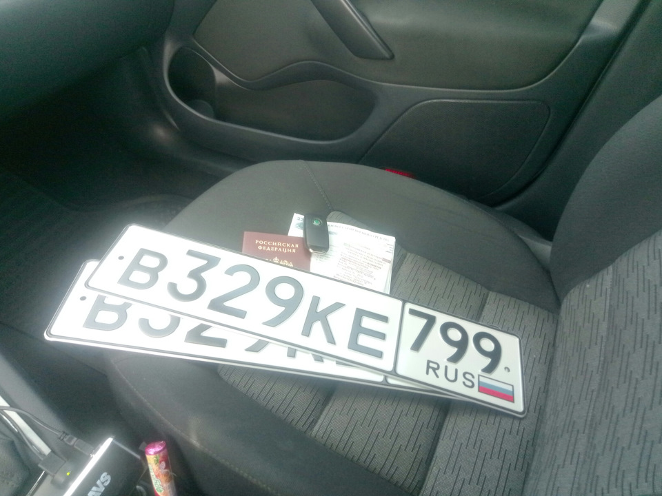 постановка на учет. сигнальный пр. д.9 — Skoda Octavia A5 Mk2, 1,8 л ...