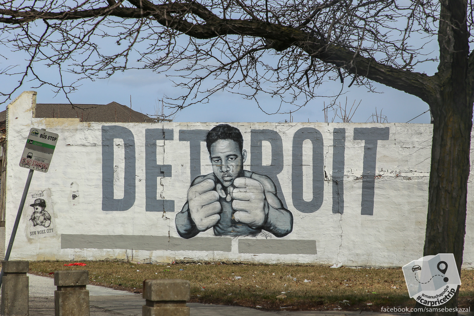 Самая первая граффити в Детройте