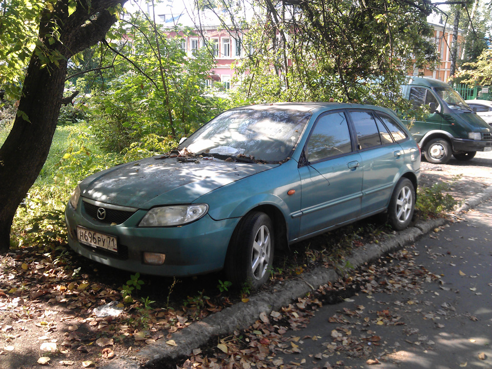 Тула, Позабытая Mazda 323 — Сообщество «Брошенные Машины» на DRIVE2