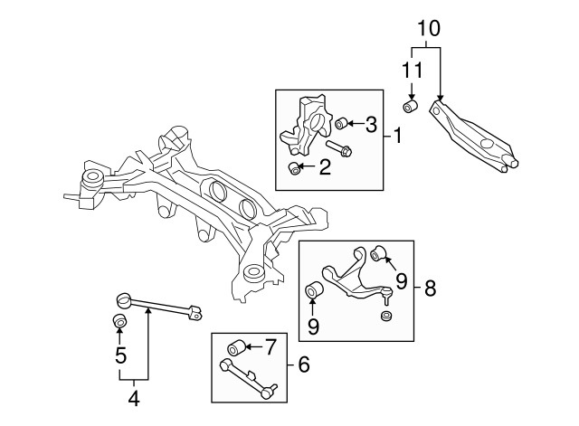 551182B000 Втулка подвески KIA HYUNDAI | Запчасти на DRIVE2