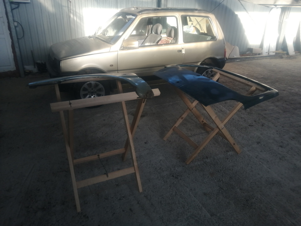 Ложементы для работы с элементами — СеАЗ 11116 Ока, 1 л, 2007 года ...