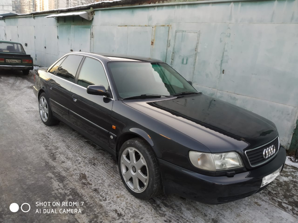 Новый владелец поделился фото, после покраски. Ауди А6 с4 2.6 — Audi A6 ...