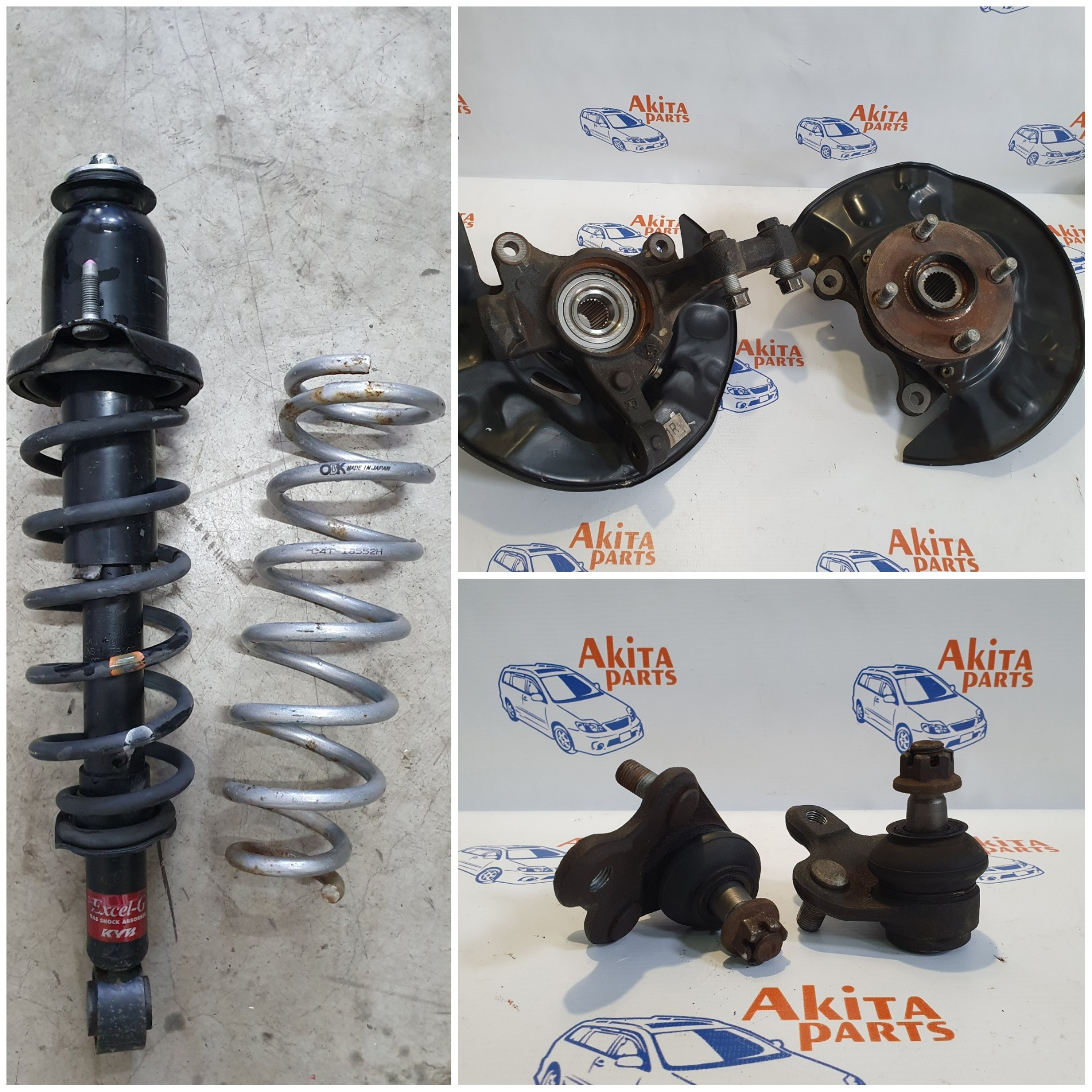 Обслуживание подвески — Toyota Corolla (120), 1,5 л, 2006 года ...
