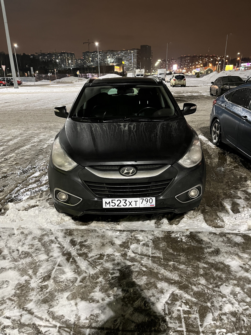 Бейн получил новые номера — Hyundai ix35, 2 л, 2013 года | покупка машины |  DRIVE2