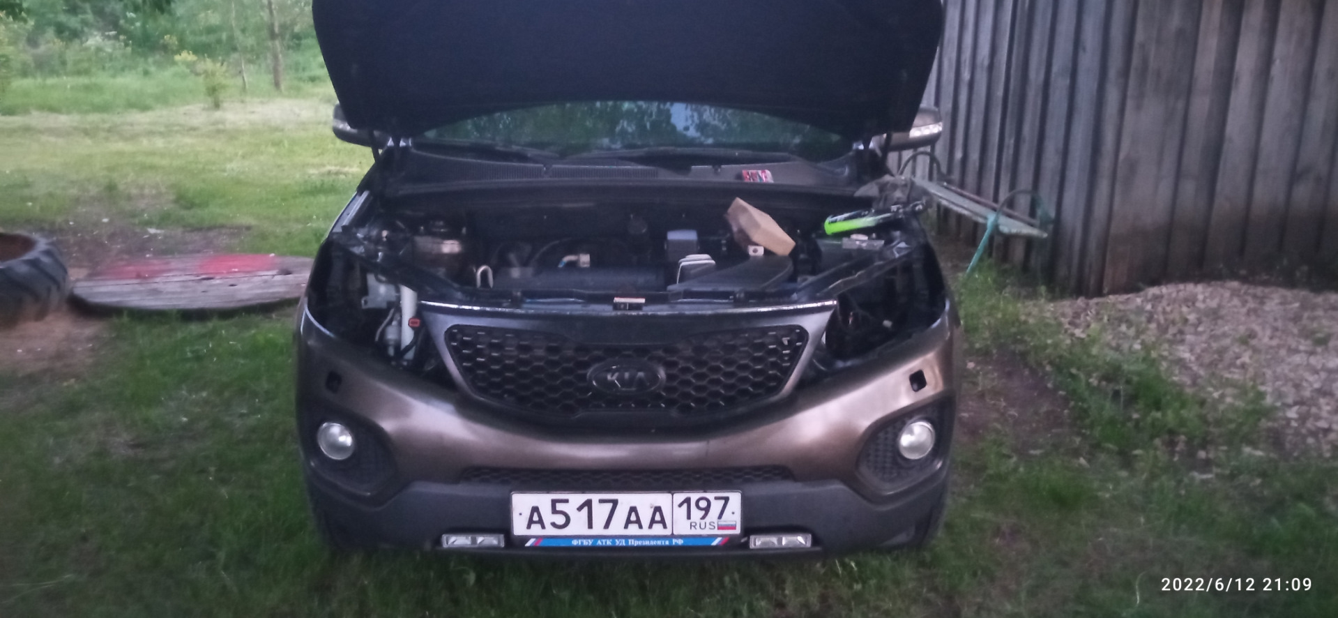 Помывка — KIA Sorento (2G), 2,4 л, 2012 года | наблюдение | DRIVE2