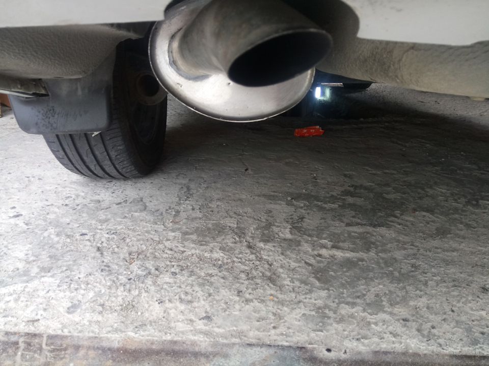 Паук 4-2-1. Выхлоп с гранты спорт. — Lada Приора седан, 1,6 л, 2013 ...