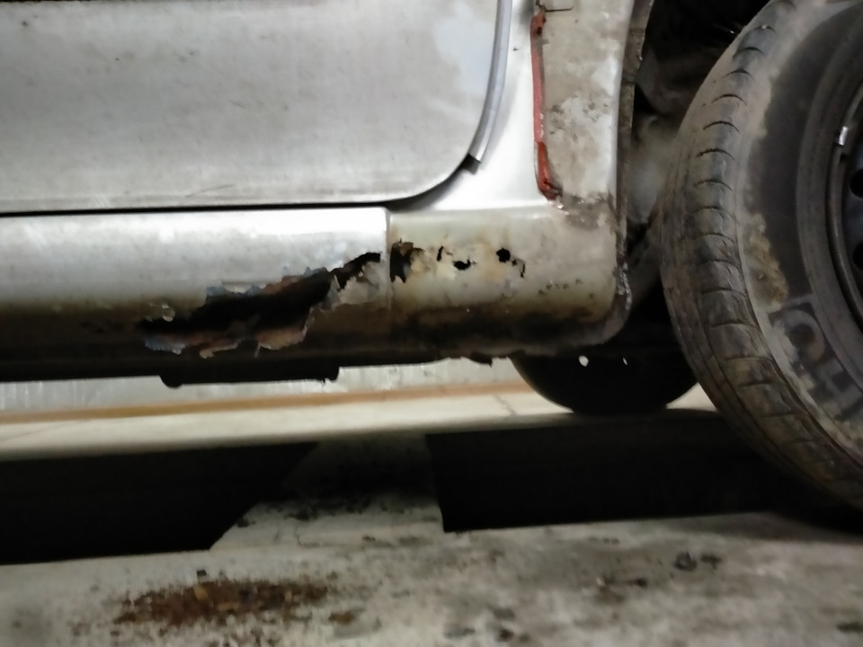 Частичная замена порога — DRIVE2