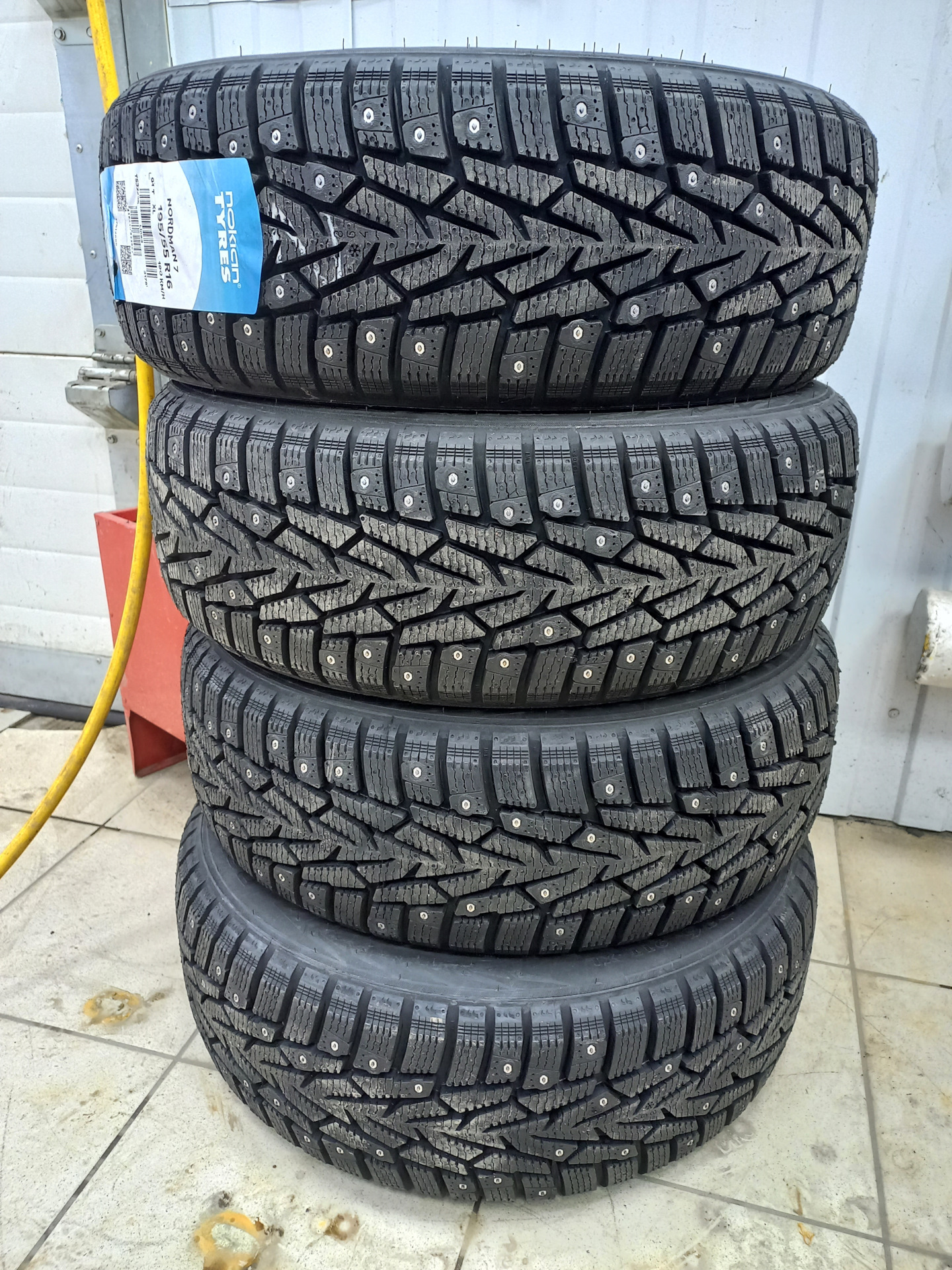 Новая зимняя резина Nokian Tyres Nordman 7 — Hyundai Solaris (1G), 1,6 ...