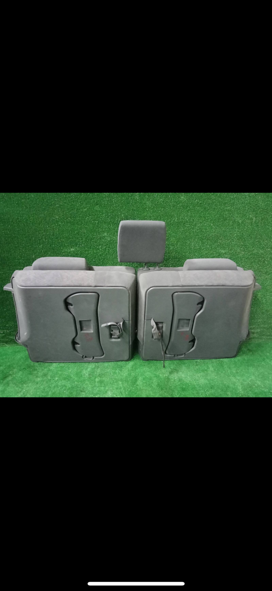 Сиденья от Прадо 120, в уаз, третий ряд — УАЗ 315195 Hunter, 2,7 л ...