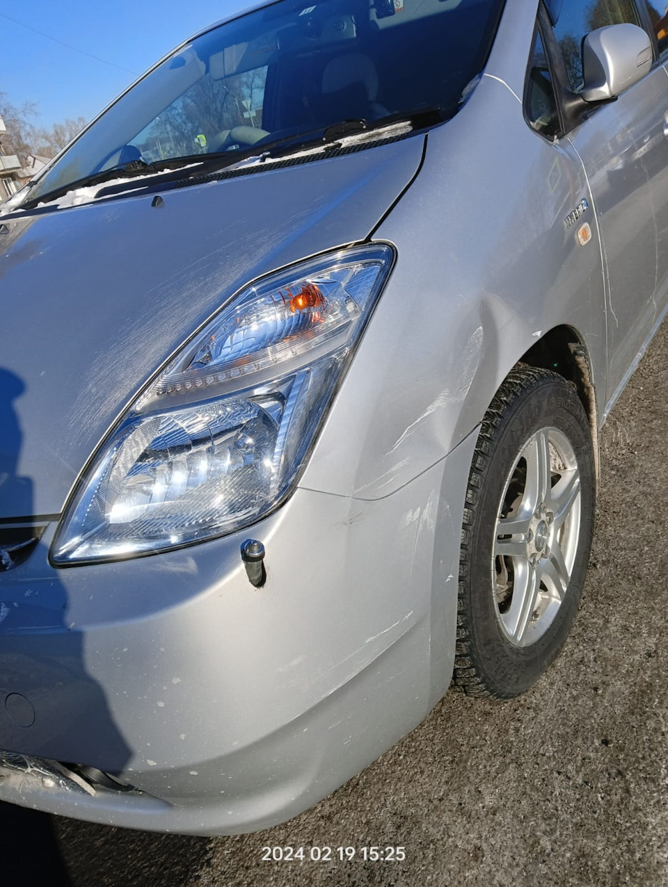 Случилась БЕДА — Toyota Prius (20), 1,5 л, 2008 года | ДТП | DRIVE2