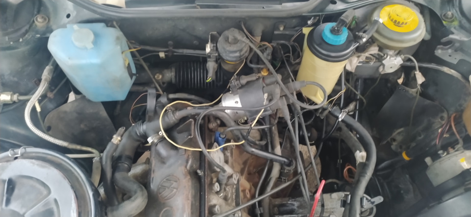 Промывка системы ГУР Ауди 100с3 (рулевая рейка) — Audi 100 (C3), 2,3 л ...