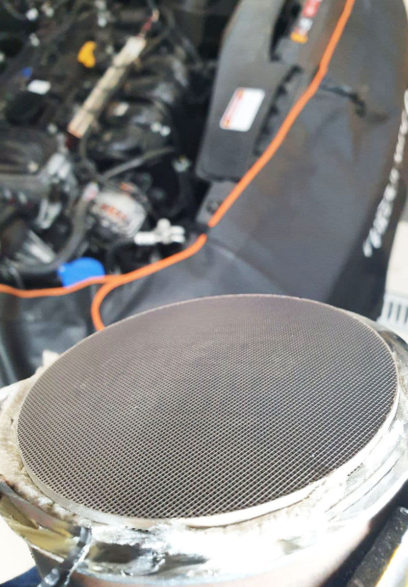 KIA OPTIMA 2.4 пробег 136 тыс. Удаление разрушенного катализатора. - Планета глу