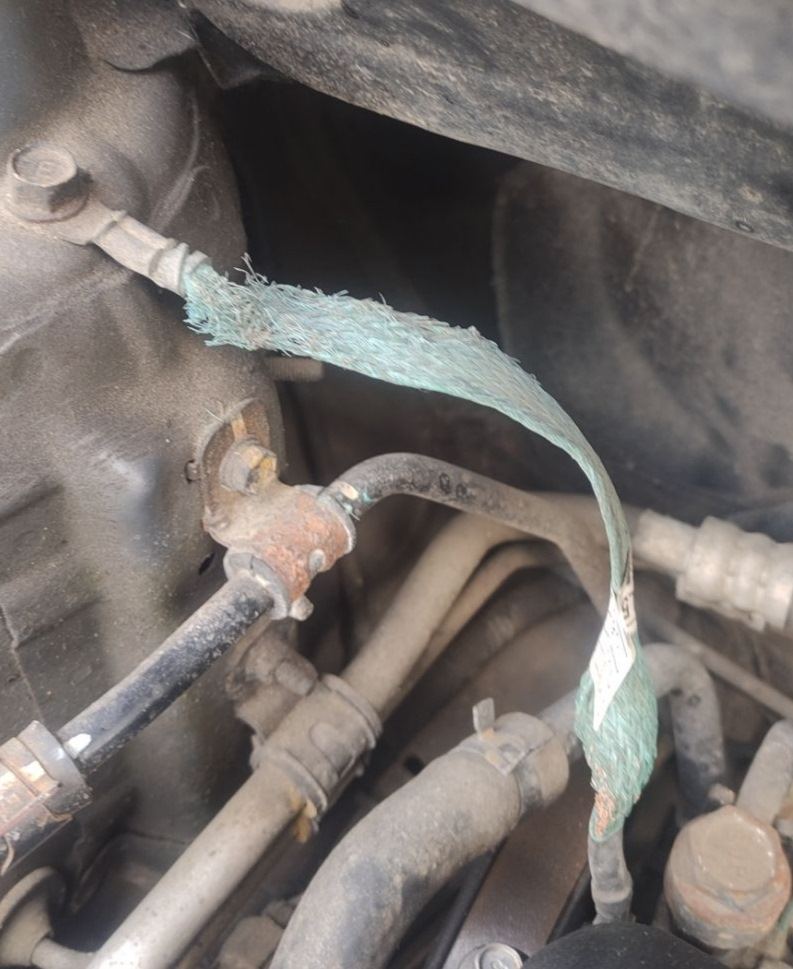 Замена провода массы — KIA Rio (3G), 1,6 л, 2014 года | своими руками ...