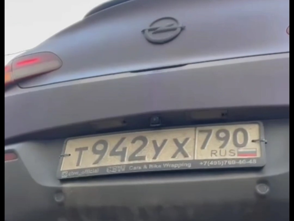 Моторизированная камера на Опель астра. Защита камеры от грязи — Opel ...