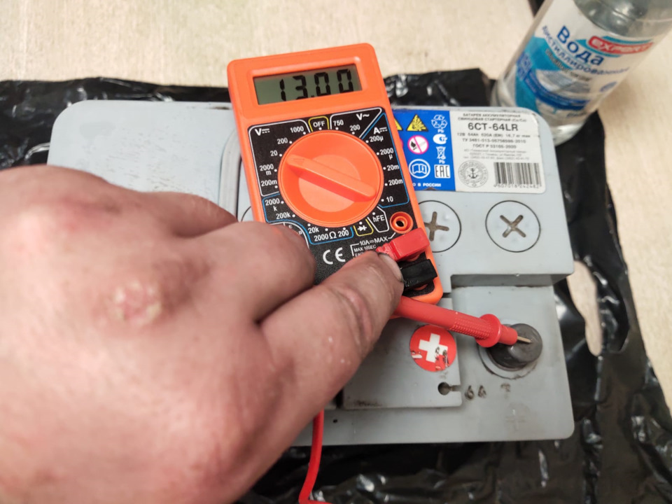 Профилактика АКБ Тюмень Премиум 64Ah — Mazda 323 VI, 1,6 л, 2001 года ...