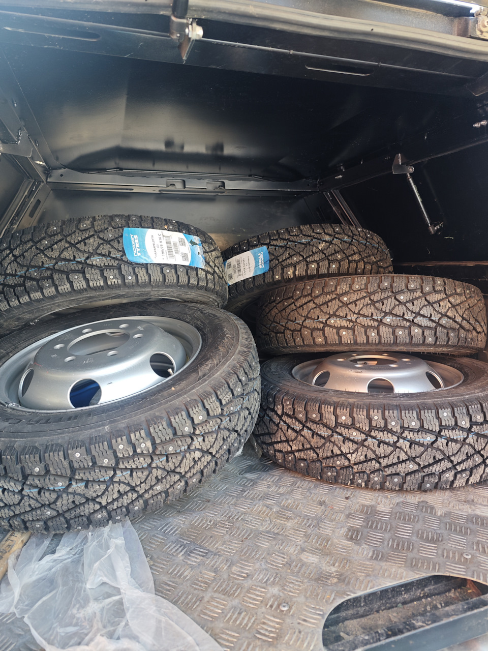 Зимний комплект колес — ГАЗ Газель Next, 2,5 л, 2024 года | колёсные ...