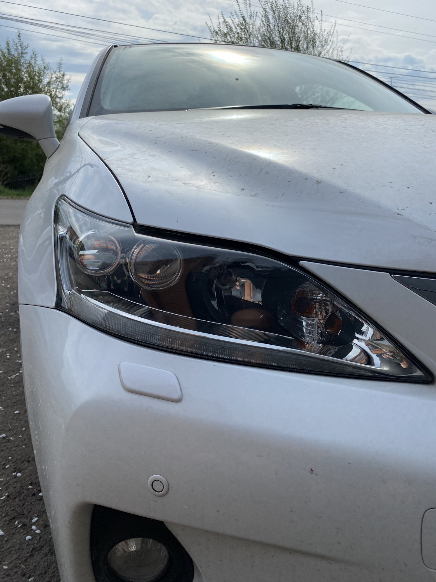 Включение габаритных огней — Lexus CT 200h, 1,8 л, 2012 года | другое |  DRIVE2