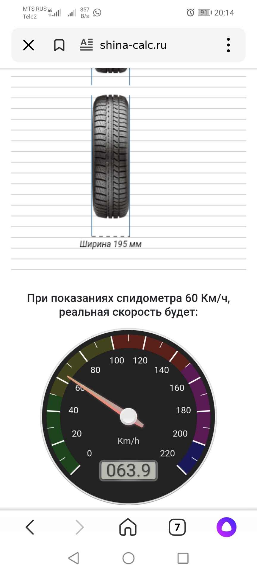 Колеса и спидометр — Lada Гранта Cross, 1,6 л, 2019 года | просто так ...