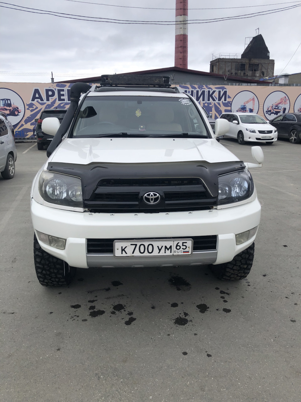 Планка на бампер! Рестайл готов полностью) — Toyota Hilux Surf (4G), 2,7 л,  2004 года | аксессуары | DRIVE2