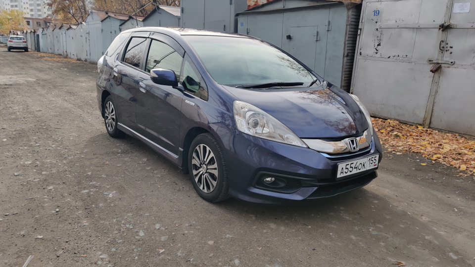 Honda Fit Shuttle Улитка