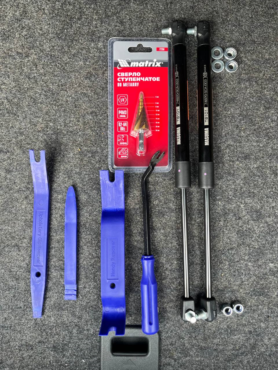 Набор для установки — Honda Accord (8G). Запчасти на фото: T8101