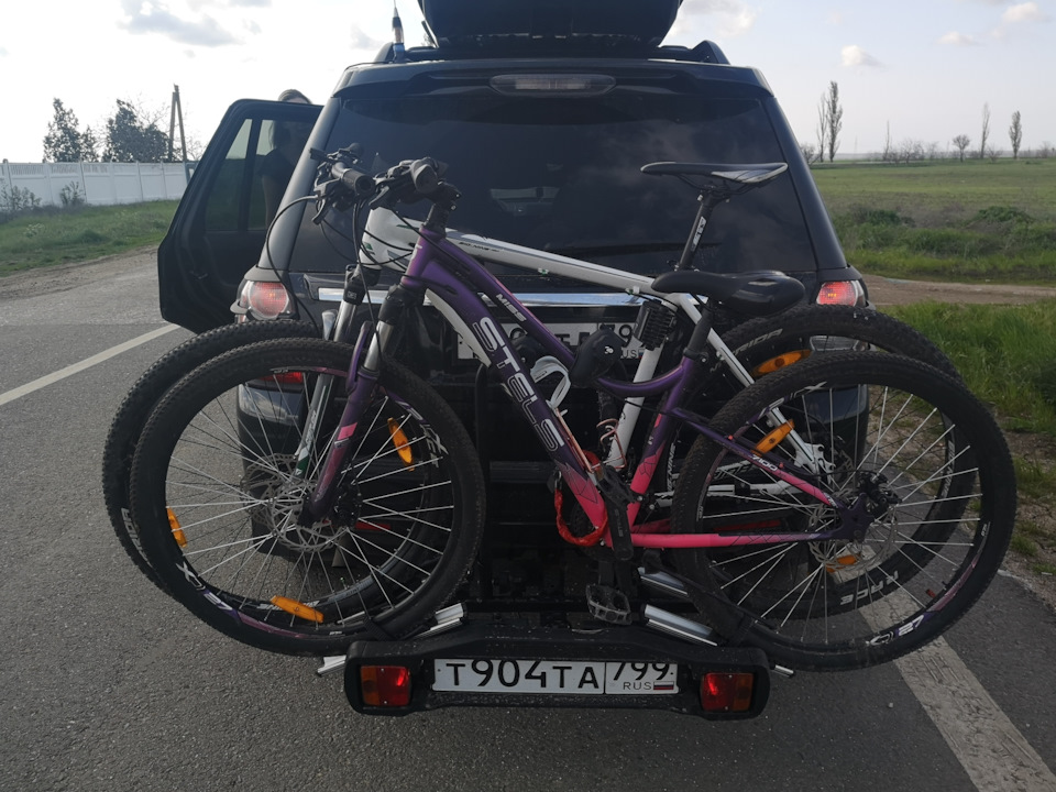 Велоплатформа под квадрат — Land Rover Freelander 2 (L359), 2,2 л, 2011 ...