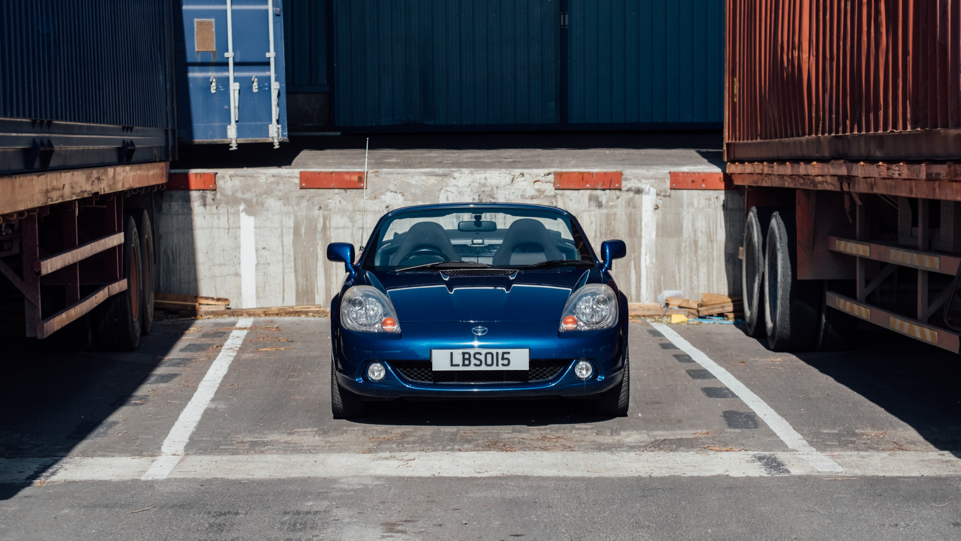 Toyota Mr 2 Blue