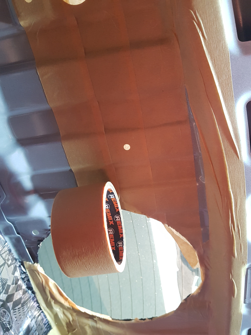 Начало постройки короба стелс под заднюю полку — KIA Rio (3G), 1,6 л ...