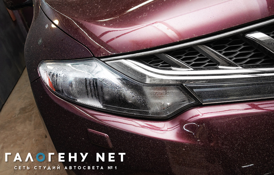 Nissan Murano Z51 — замена штатных линз на биксеноновые модули KOITO FX ...