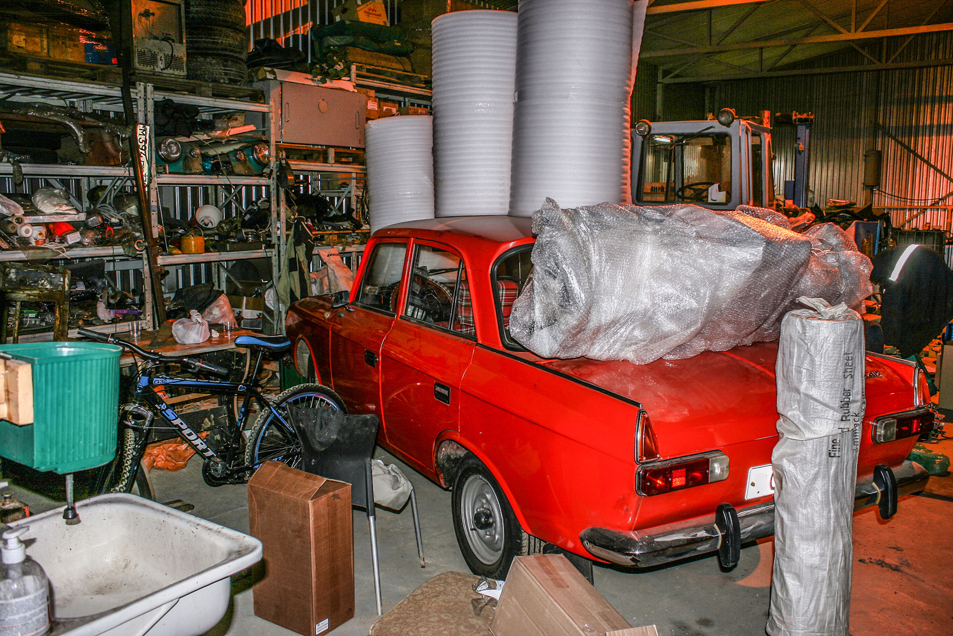 Зима не повод для грусти… :) — ИЖ Москвич 412, 1,5 л, 1989 года ...