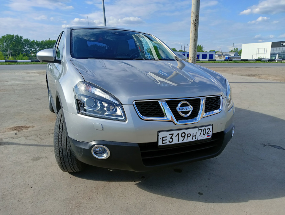 Поставил тюнинг фары — Nissan Qashqai (1G), 2 л, 2007 года | тюнинг ...