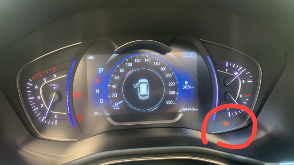 Фото в бортжурнале Hyundai Santa Fe (4G)