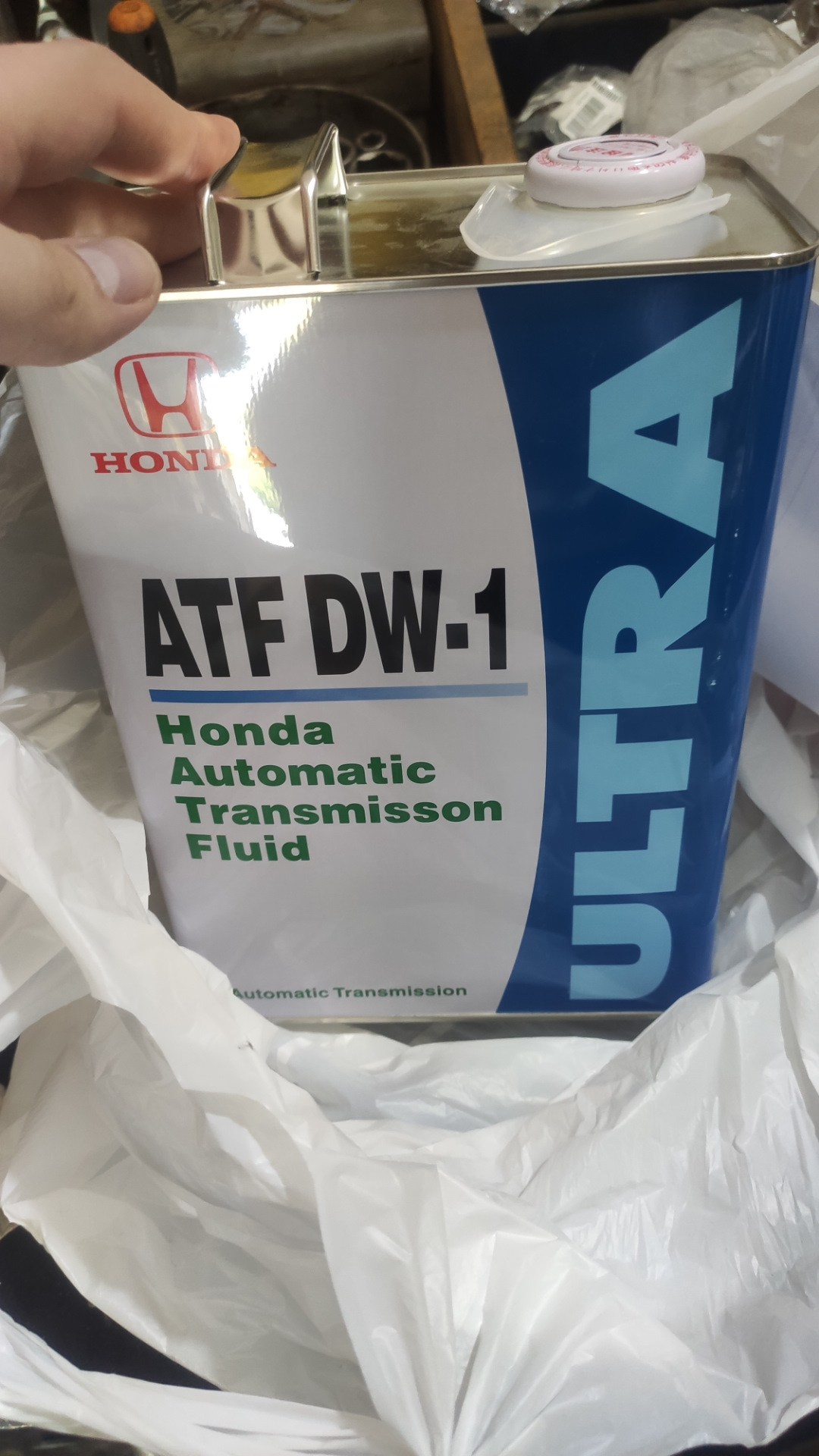 Частичная замена масла в АКПП #1 — Honda Civic 4D (9G), 1,8 л, 2013 ...
