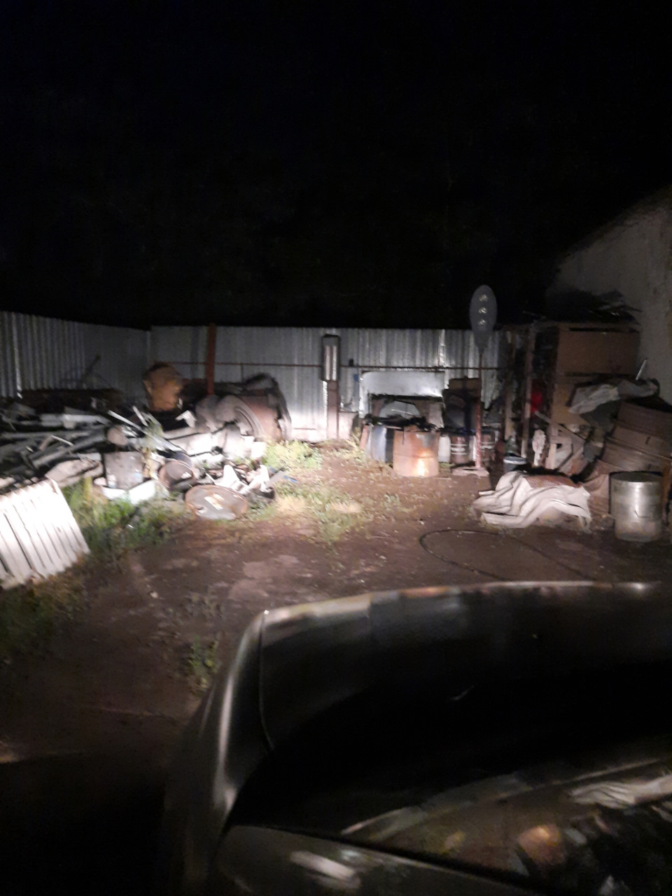 Как светят фары от Caldina T21 — Toyota Avensis I, 1,8 л, 2002 года ...