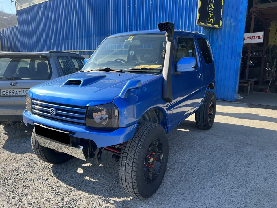 Джимни ver. 1 — Suzuki Jimny (1G), 0,7 л, 2002 года | фотография | DRIVE2